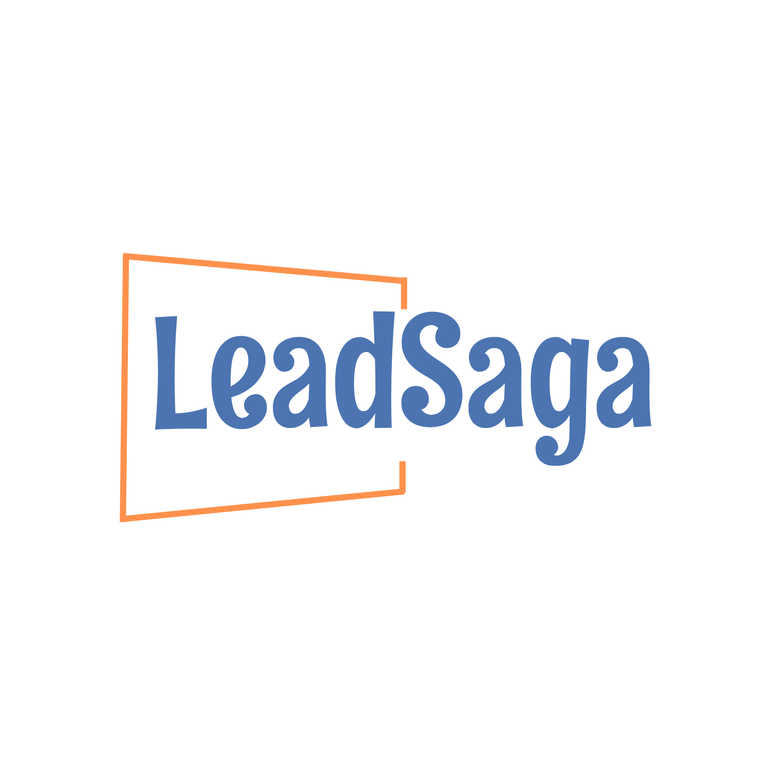 LeadSaga Digital Marketing Agency Logo